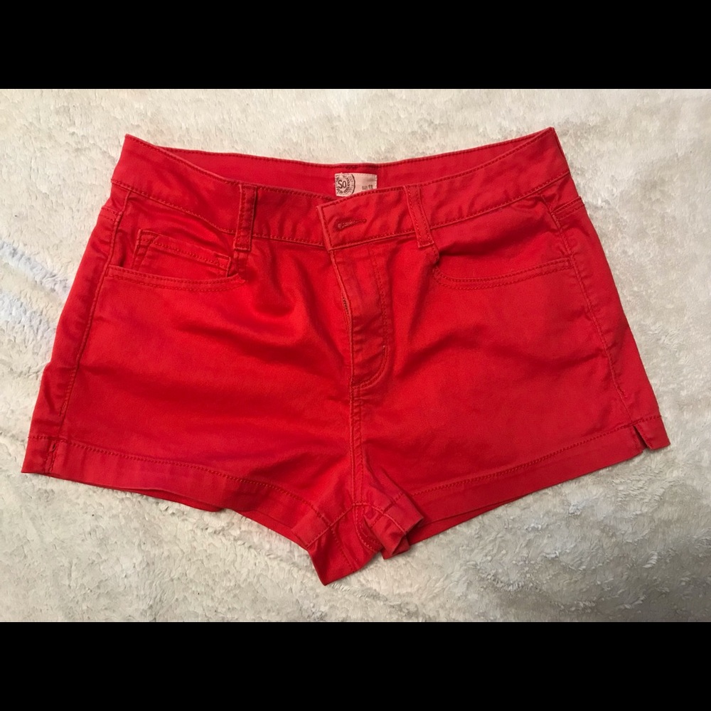 Red SO Shorts